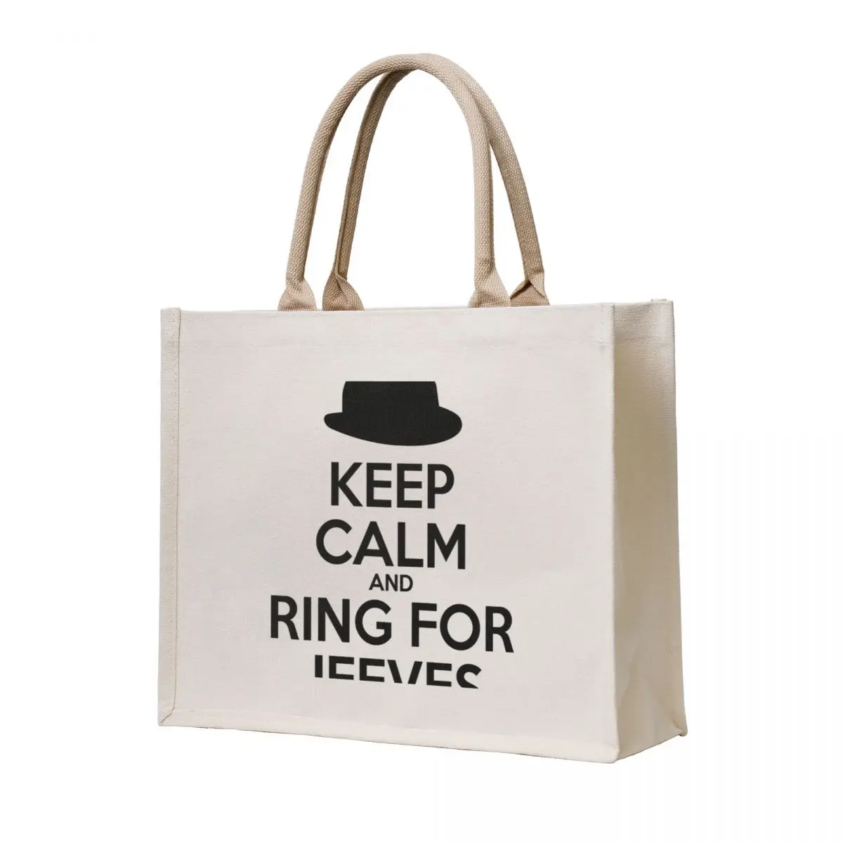 

Keep Calm and Ring for Jeeves Tote Bag Canvas bag for women large tote bag tote woman