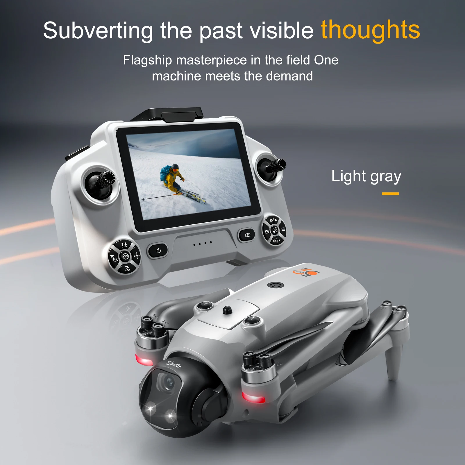 Foldable GPS Drone 30CM Medium Size 4K Dual Camera Optical Flow Auto Return Anti-wind Aerial Photography Drone For Outdoor Travel