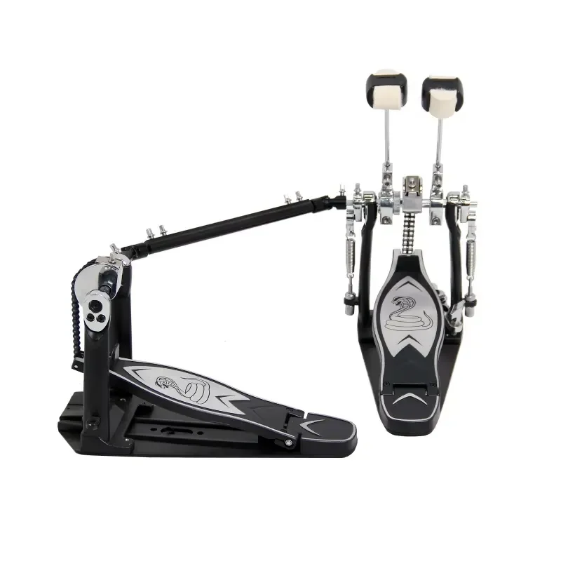 Hot Selling Alloy Metal Professional Double Drum Pedal Musical Instrument OEM ODM Jazz Bass Drum Pedal