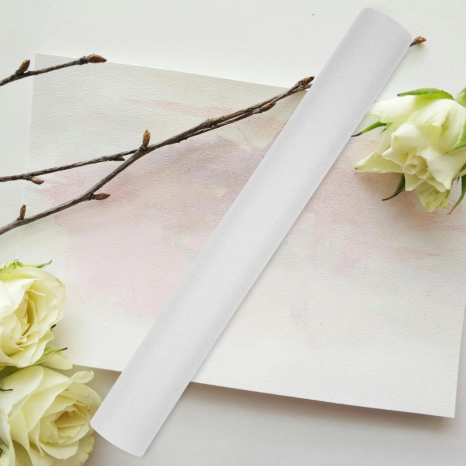 

White Foam Cylinders for Crafts 5pcs 40cm Dowel Sticks Floral Arrangement Supplies Bouquet Accessories DIY Modeling Rods
