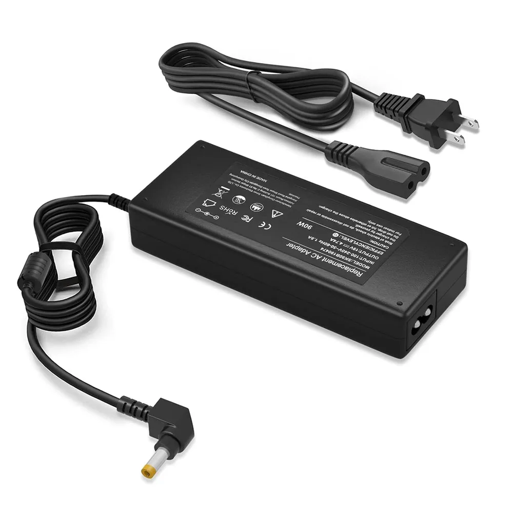 19V 90W Charger for Xtreme 2, Xtreme, Boombox 2, Boombox 1, Extreme 2 Speaker – Power Supply Plus for FUGOO XL Bluetooth Adapte