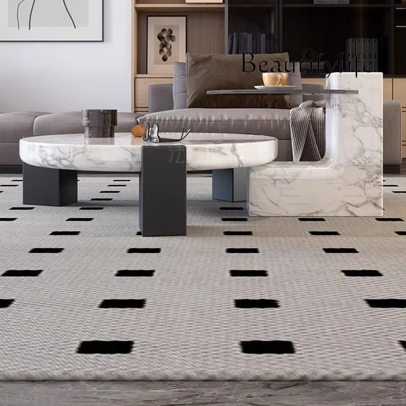 DL Round Irregular Coffee Table Trendy Simple Vintage Save Space Large Size Side Table Clear Decoration Couchtisch Unique Furnit