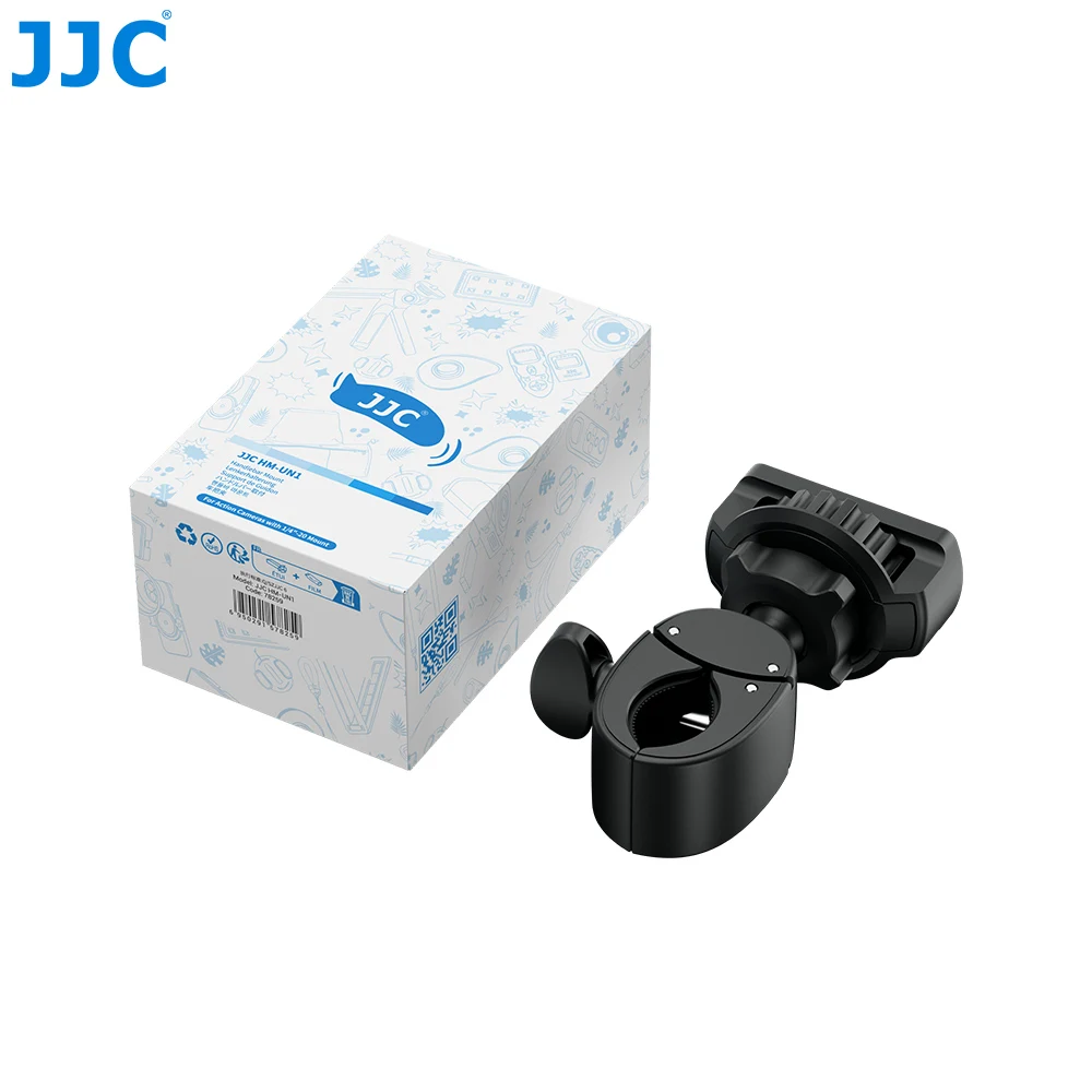 JJC Lenkerhalterung mit 1/4"-20 Schraube Motorrad-Lenkerklemme für Dji Osmo 360 Pocket 4 3 Akkugriff GoPro Hero 13 12 – Detail 9