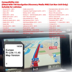 Navigation Carminat R-Link 11.45 for Renault Megane Laguna Kangoo SD Card Car Sat Nav 16GB Europe UK 2025 Upgrade Map GPS Road