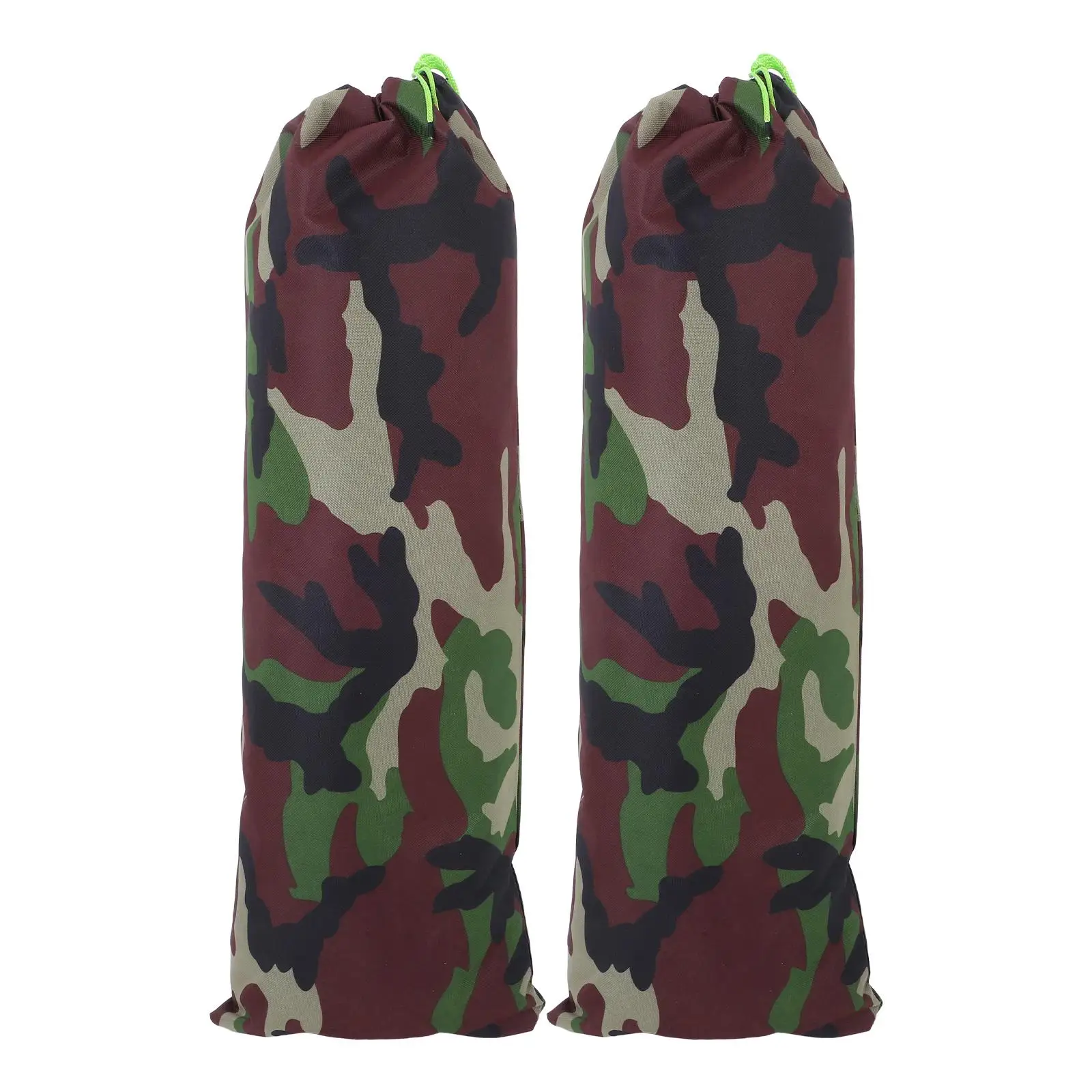 

2 Pcs Flood Control Sandbags Door Water Barrier Empty Weight Barriers Flooding