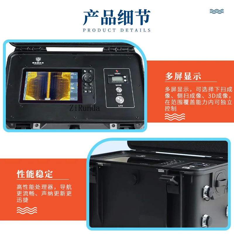 *Suche-Sonar-Lebensmelder, Such- und Rettungssystem, präziser Testbericht für Wasserrettungsgurte