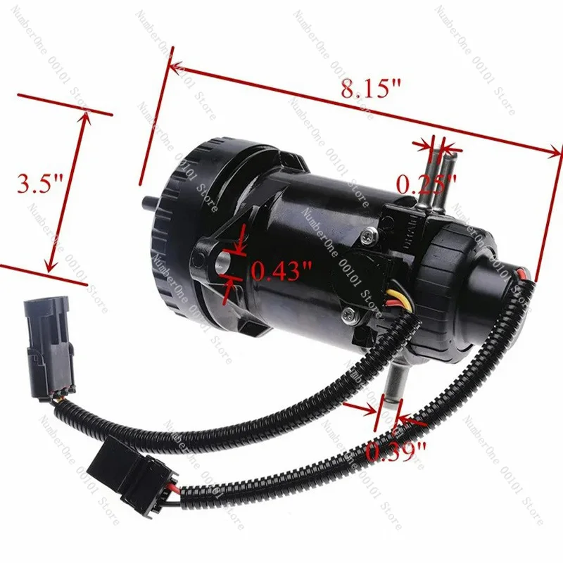 For Chevy GMC 10226035 10154635 TP1256 Fuel Filter Assembly, Replacement Diesel Fuel Water Separator Element