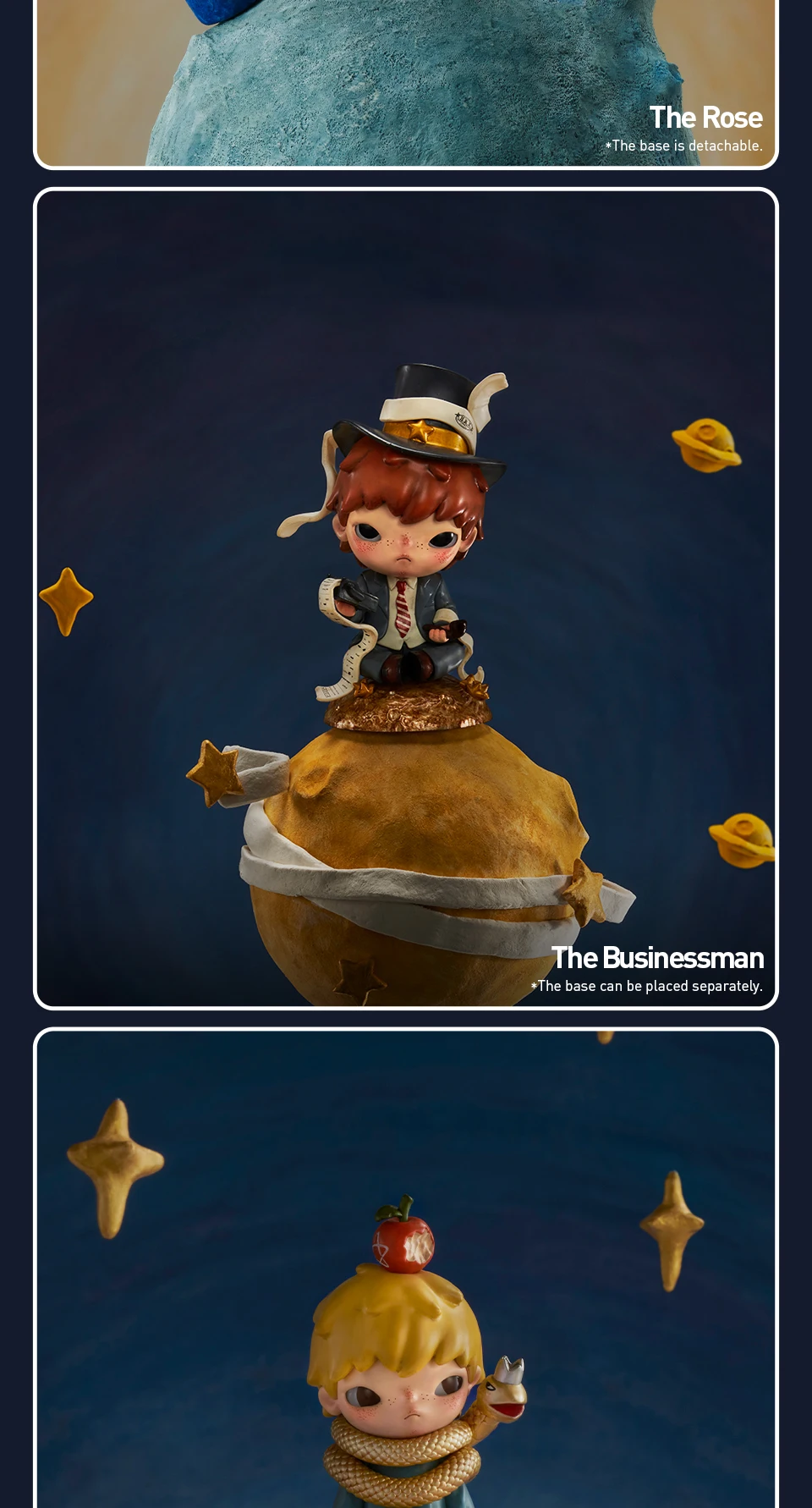 POP MART Hirono Harry Potter Hirono Le Petit Prince Serie Blind Box Spielzeug Mystery Box Überraschungs-Actionfigur Modell Geschenk – Detail 32
