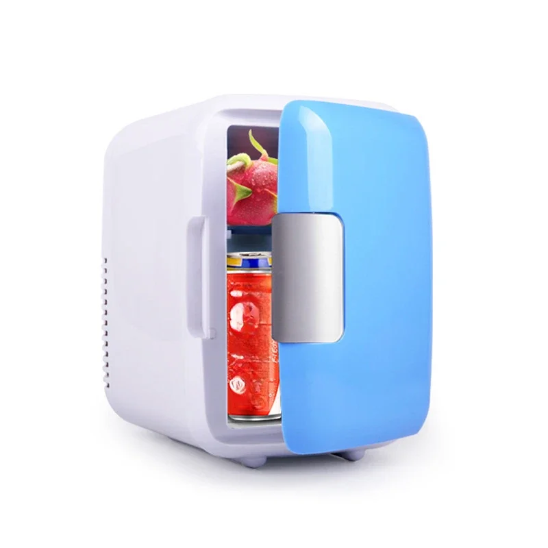 Portable Mini Car Refrigerator Electric Freezer with Compressor Dual Zone Beer Beverage Storage Cooling Heating