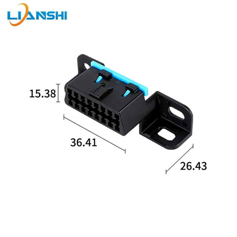 16 Pin DJ7161F-1.5-21 12110250 OBD Diagnostic Socket Plug For Universal Car Volkswagen Dashboard Wiring Harness