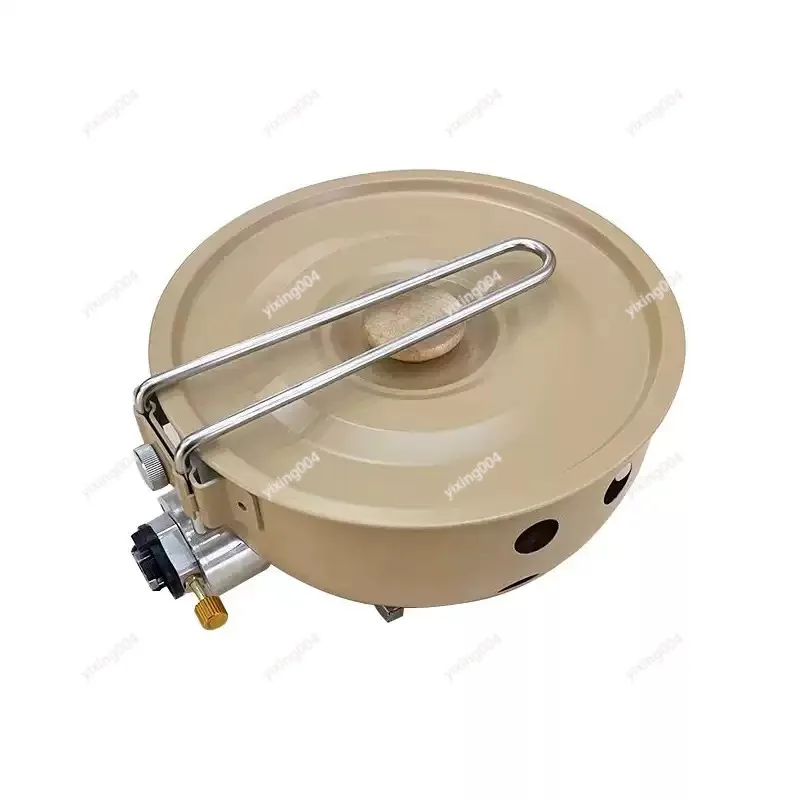Camping Portable Gas Cooker, All-in-one Stove and Single Pot for Outdoor Use
