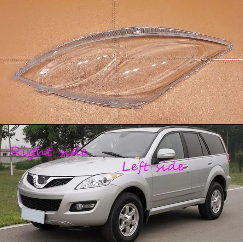 

Car Headlight Lens For Great Wall Haval H5 Ou feng version Headlamp Cover Car Replacement Front Auto Shell Cover