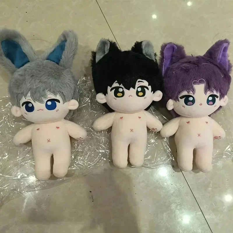 Love and Deepspace Lovely Zayne Cartoon Body fur s Up, Anime Handsome Boy Cosplay Gift, Soft Cotton, Game, 20cm