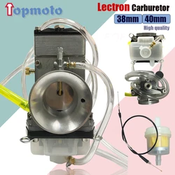 38mm 40mm Alconstar Lectron High Velocity Adjustable Power Jet Carburetor For Honda YZ250F KX250F RMZ250 CRF250R CRF450R Enduro