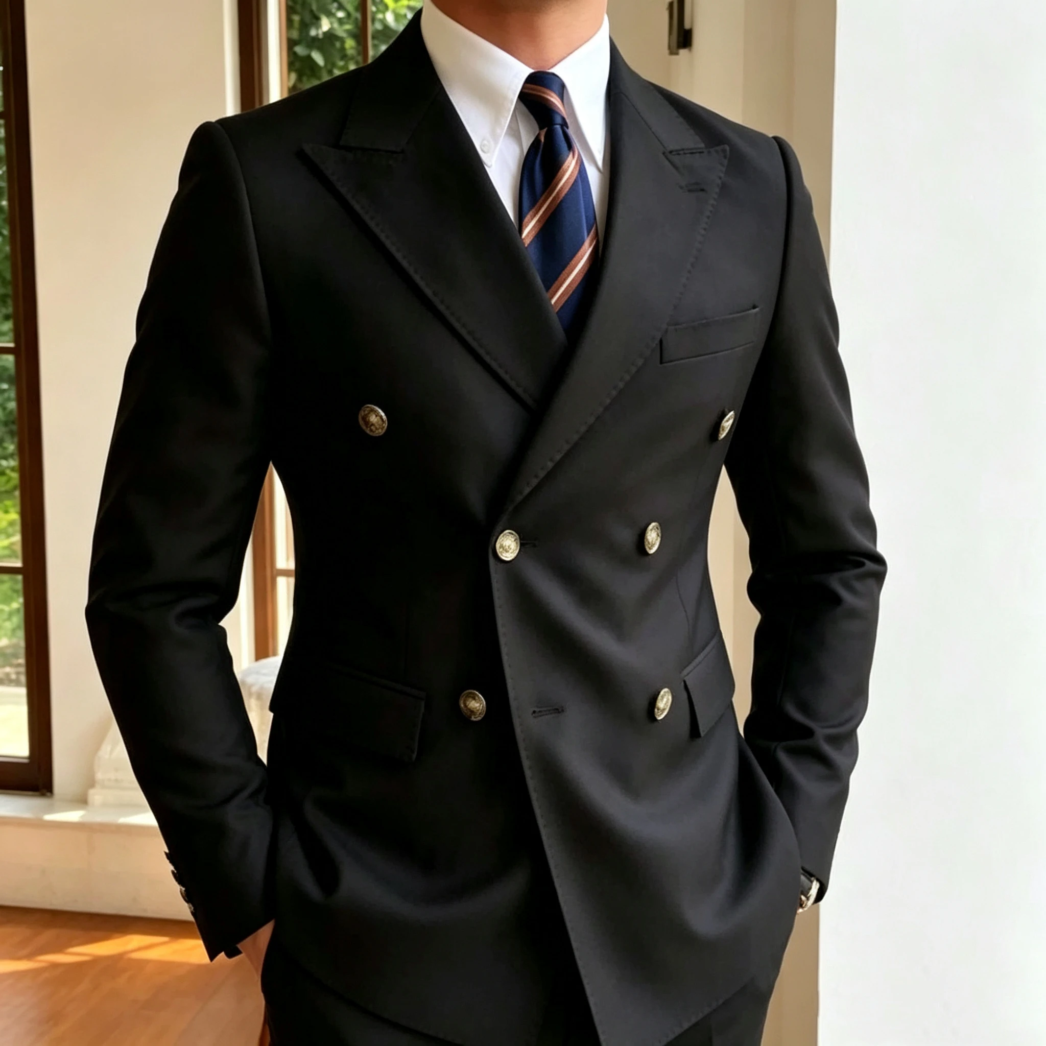 

Formal Jacket Suits for Men Only Blazer One Piece Peak Lapel Clothing Wedding Groom Jacket Slim Fit Best Man Blazer