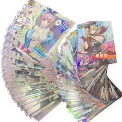 Goddess Story Ur Series Minato Aqua Kitagawa Marin Anime Characters Bronzing Collection Flash Card Cartoon Toys Christmas Gift