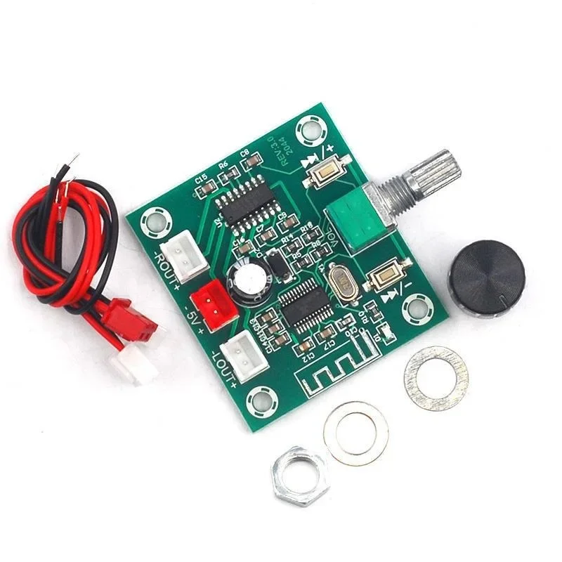 PAM8403 2*5W Bluetooth 5.0 Stereo Mini Digital Amplifier Board Dual Channel Class D DC5V AMP