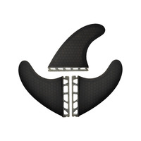 Quilha biquilha future Surfboard fins Black Honeycomb Fiberglass Thruster Old G5 Size[CLEAR SALE]