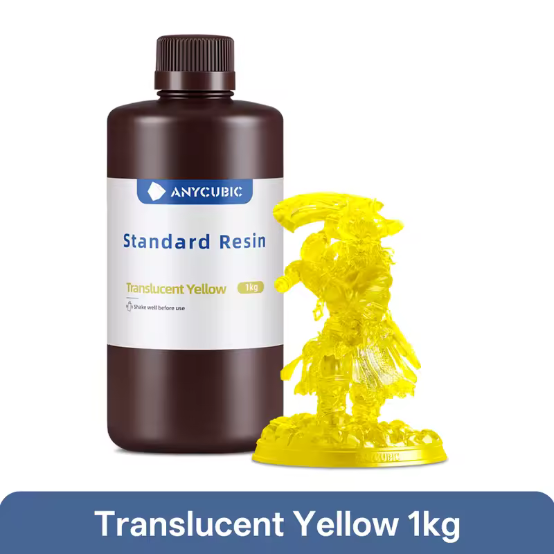 ANYCUBIC 1kg/10kg Liquid Photopolymer Standard Resin 405nm UV Resin For 3D Printer LCD Printing Resin Material For Photon Mono - Image 10