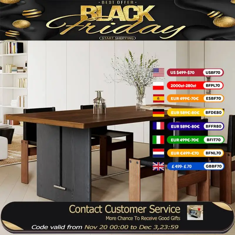 

Уникальный органайзер, обеденный стол, деревянный водонепроницаемый современный кухонный обеденный стол, ресторан, скандинавская мебель Esszimmer Tisch для дома