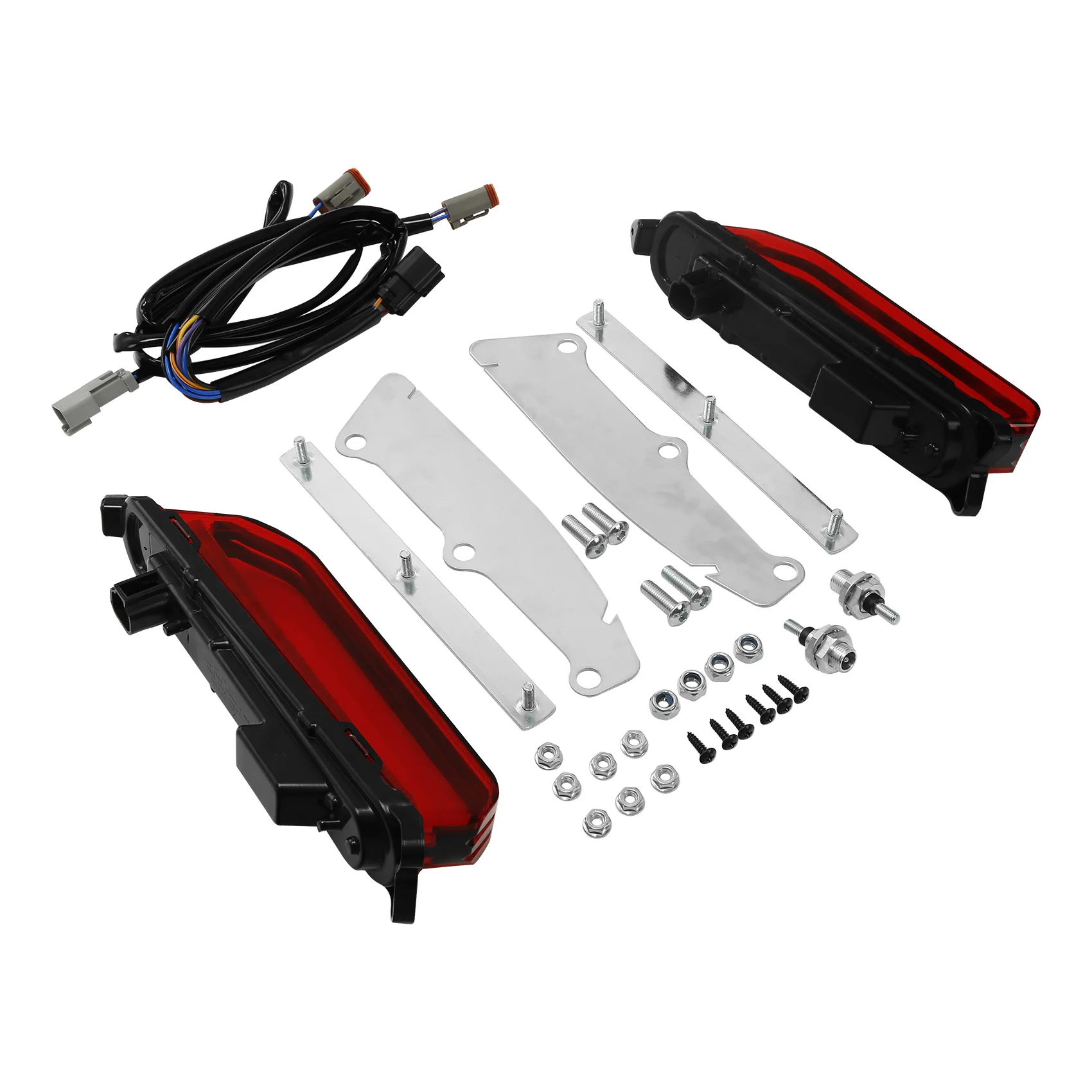 Hinten Fender Fascia LED Brems Schalten Licht Für Harley Touring Road King Road Glide Electra Glide Street Glide 2014-2024