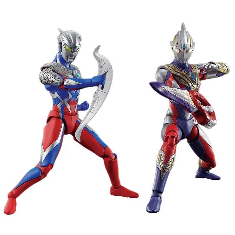 In Voorraad Originele Bandai Figure-Rise Standaard Frs Ultraman Zero Trigger Multi Type Anime Action Figure Model Speelgoed Pop Geschenken