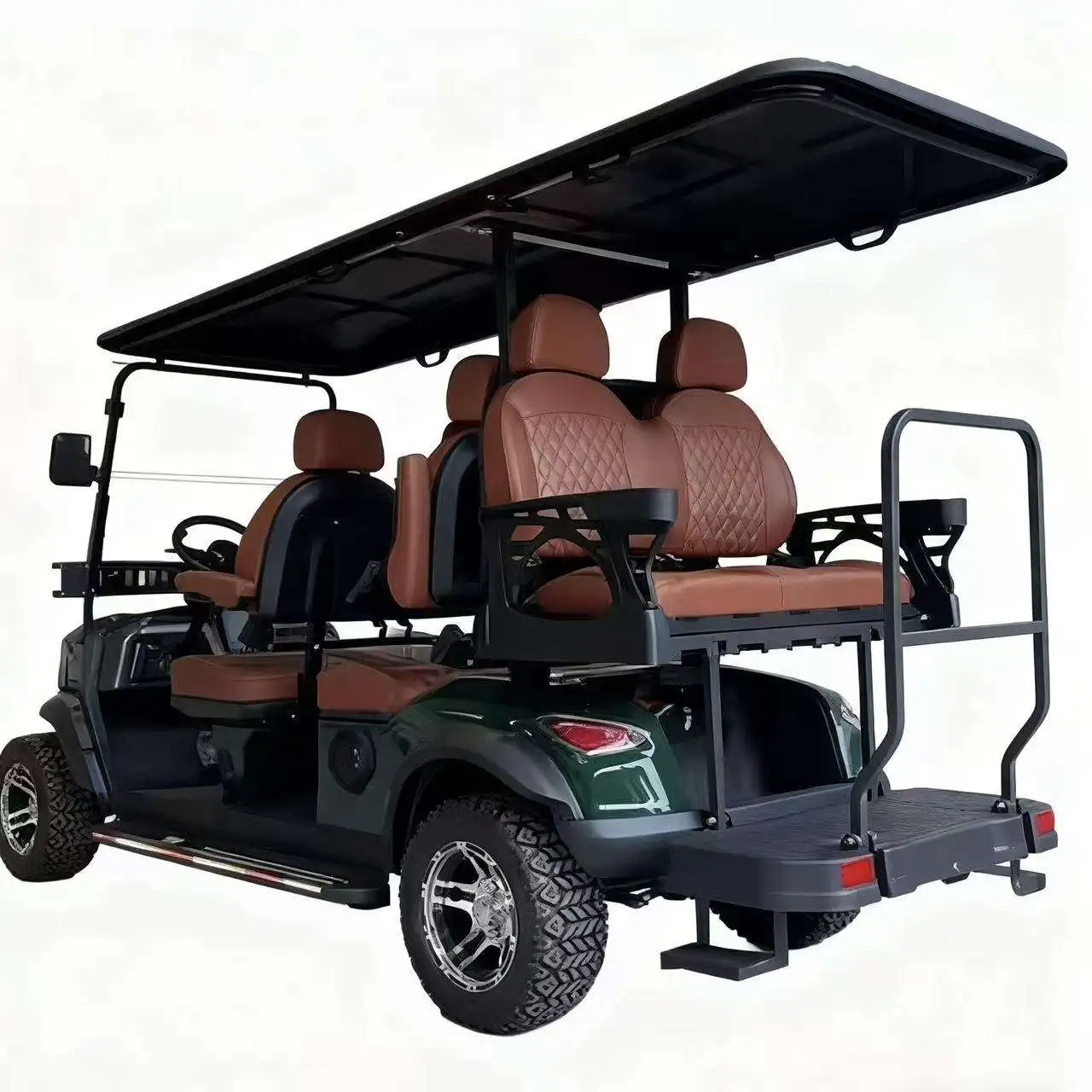 Off Road Hunting Golf Cart Electric 2/4/6/8 Seats High Power Utility Buggy For Adventure And Farm Use
