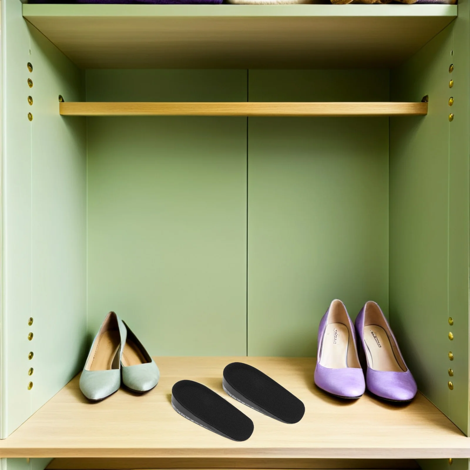 1 Paar unsichtbare Einlegesohlen zur Erhöhung der Körpergröße für Herren: Silikon-Schuhheber-Einlegesohle für den ganzen Tag