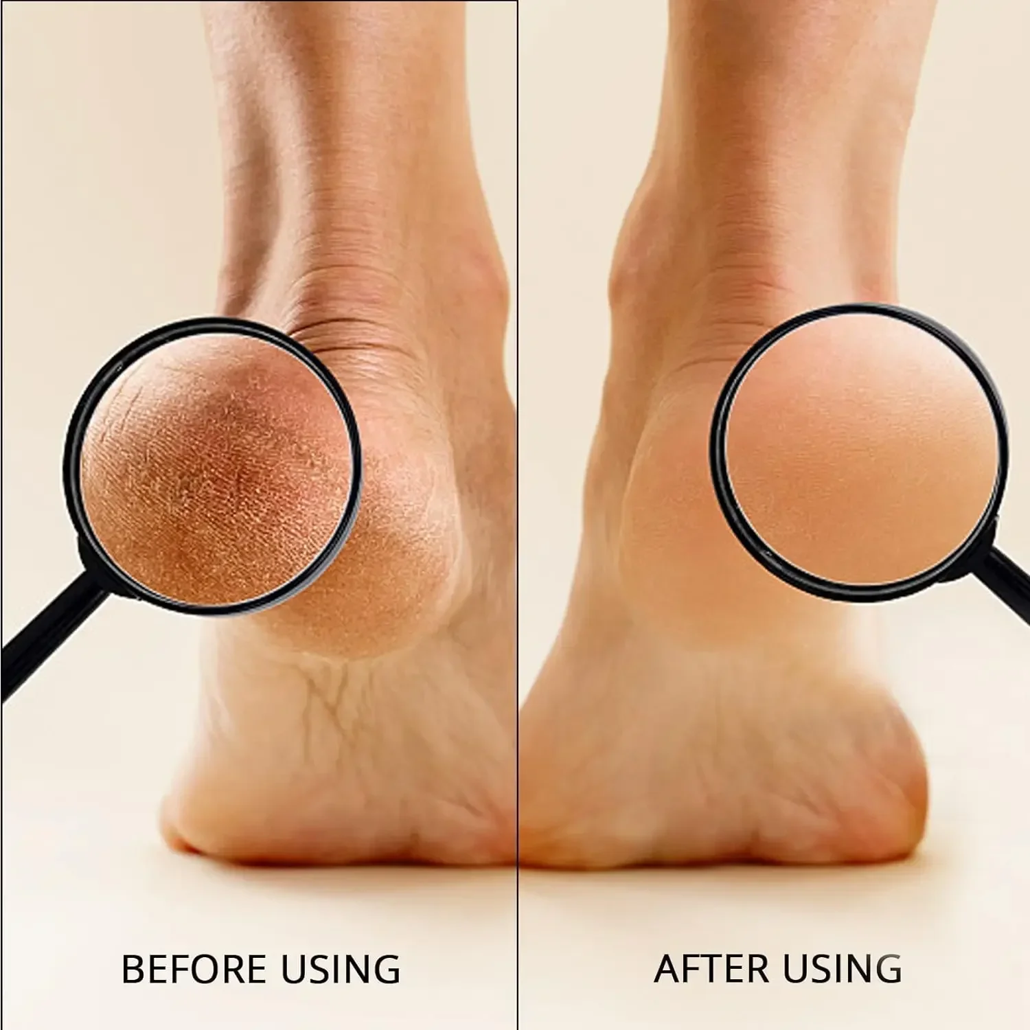 Lima de lijado Natural para pies, removedor de callos para talones de pies, herramienta de pedicura, piedra exfoliante, depurador de pies