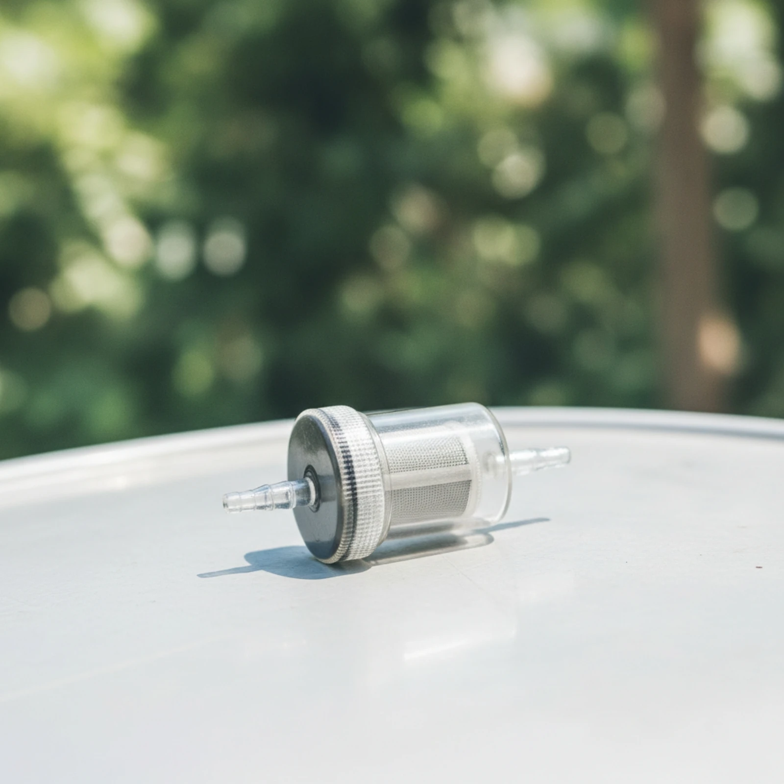 Fuel Filter with Metal Mesh Compact Inline Fuel Filter Easy to Replace Universal