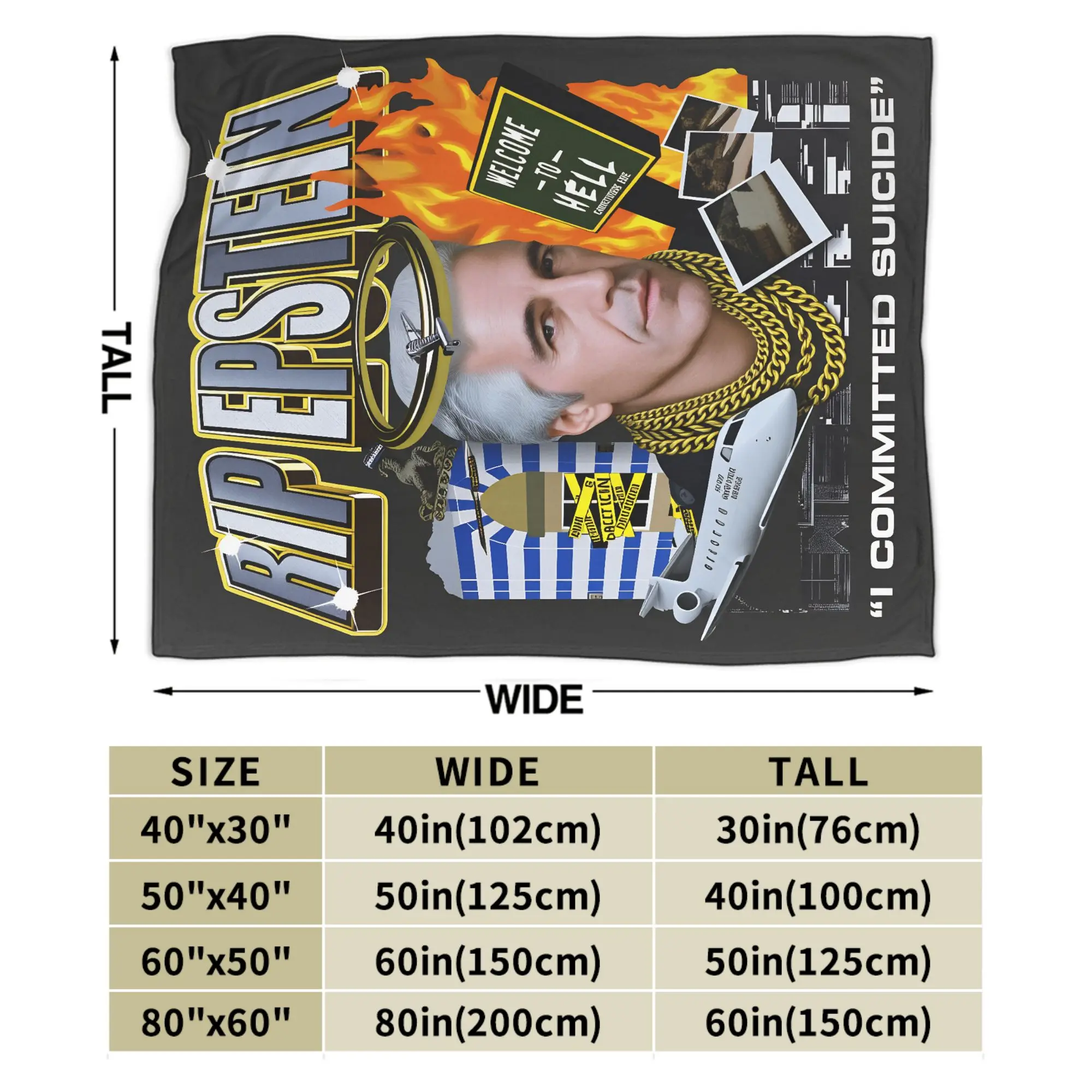 مضحك جيفري Epstein الفانيلا بطانية لينة الدافئة الفراش يلقي لغرفة النوم ديكور الجدة المفرش أريكة غطاء سرير