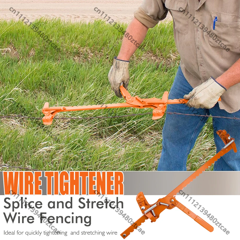 Barbed Wire Fence Strainer Stretcher Tool Heavy Duty For Farm Chain Wire Fencing