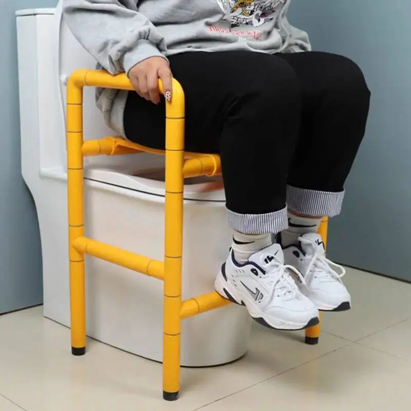 المعادن المعاقين كرسي الحمام المرحاض المحمولة خطوة دش الأطفال البراز مندر قعادة الطبية Cabeceros أثاث ما بعد الحداثة #4