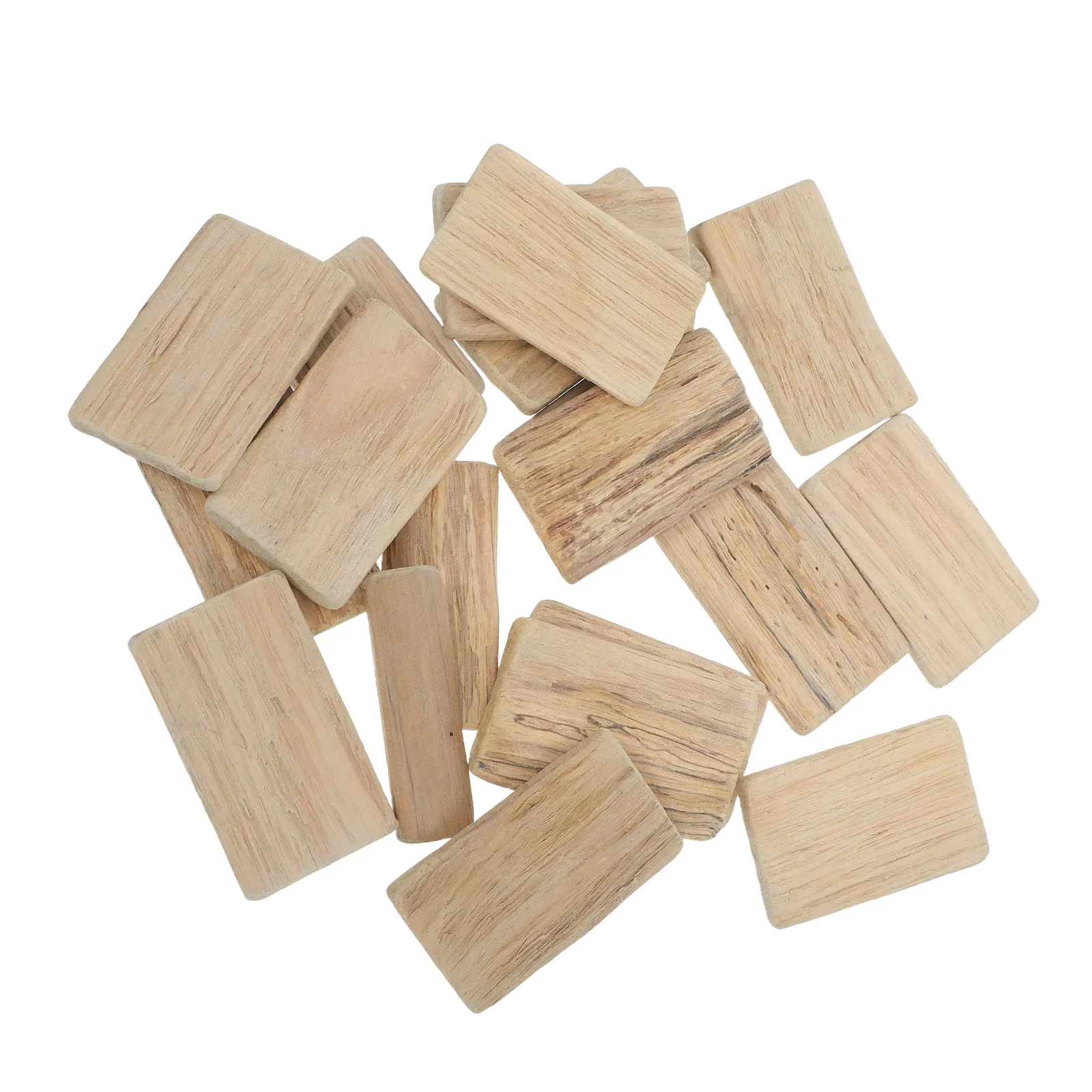 

25Pcs Natural Driftwood Pieces Mini Wood Blocks Unfinished Carving Cubes for Crafts Aquarium Decoration Wooden Small Blocks