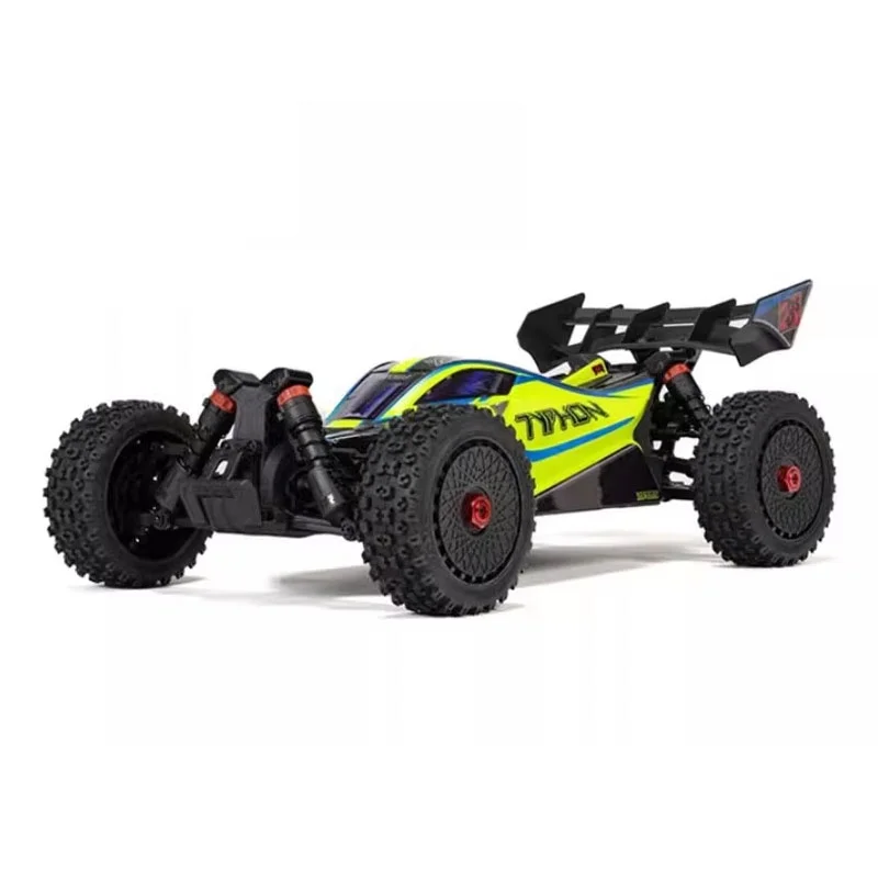 Simulação proporcional do modelo de veículo de escalada off-road de alta velocidade com controle remoto sem escova Typhoon 3s com tração nas quatro rodas