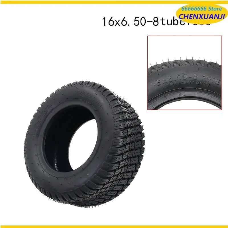 

16x6.50-8 rubber wheel vacuum tire kart beach bike tire accessories tire thickened vacuum tire