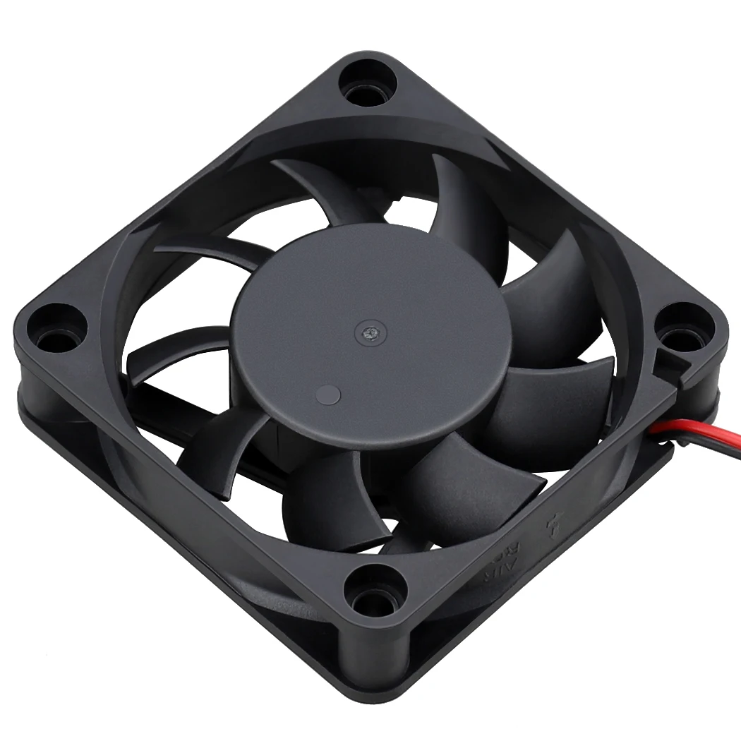 Imagem -05 - Gdstime 60 mm dc 24v Dupla Bola 6cm pc Case Ventilador de Refrigeração do Motor 60 mm x 15 mm 6015 2pin Computador Cpu Cooler 60 mm 60 mm 15 mm 10 Peças