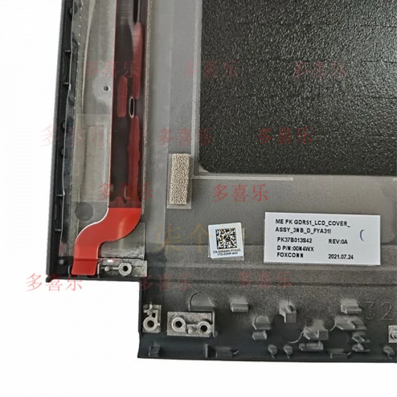 ZMZM جديد لـ Dell Alienware M15 R4 R3 Lcd الغطاء الخلفي الغطاء الخلفي الغطاء العلوي 0N4WX 00N4WX