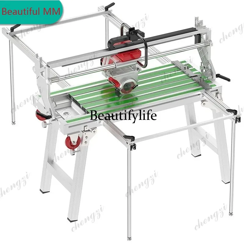 M138 Automatic Water Jet Tile Cutter Machine 45 Degree Chamfering High Precision For Stone Marble Slab Edging Grooving Dust Fre