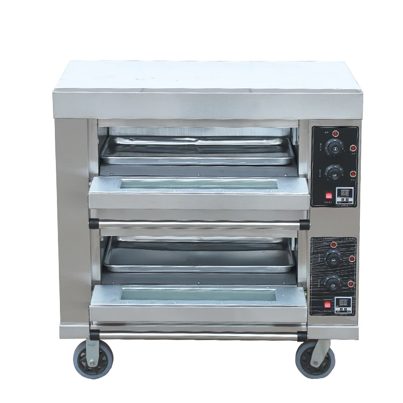 Commercial Electric and Gas Pizza Oven for Bakeries Restaurants Featuring New Core Components Motors Raw Materials Corn Nuts