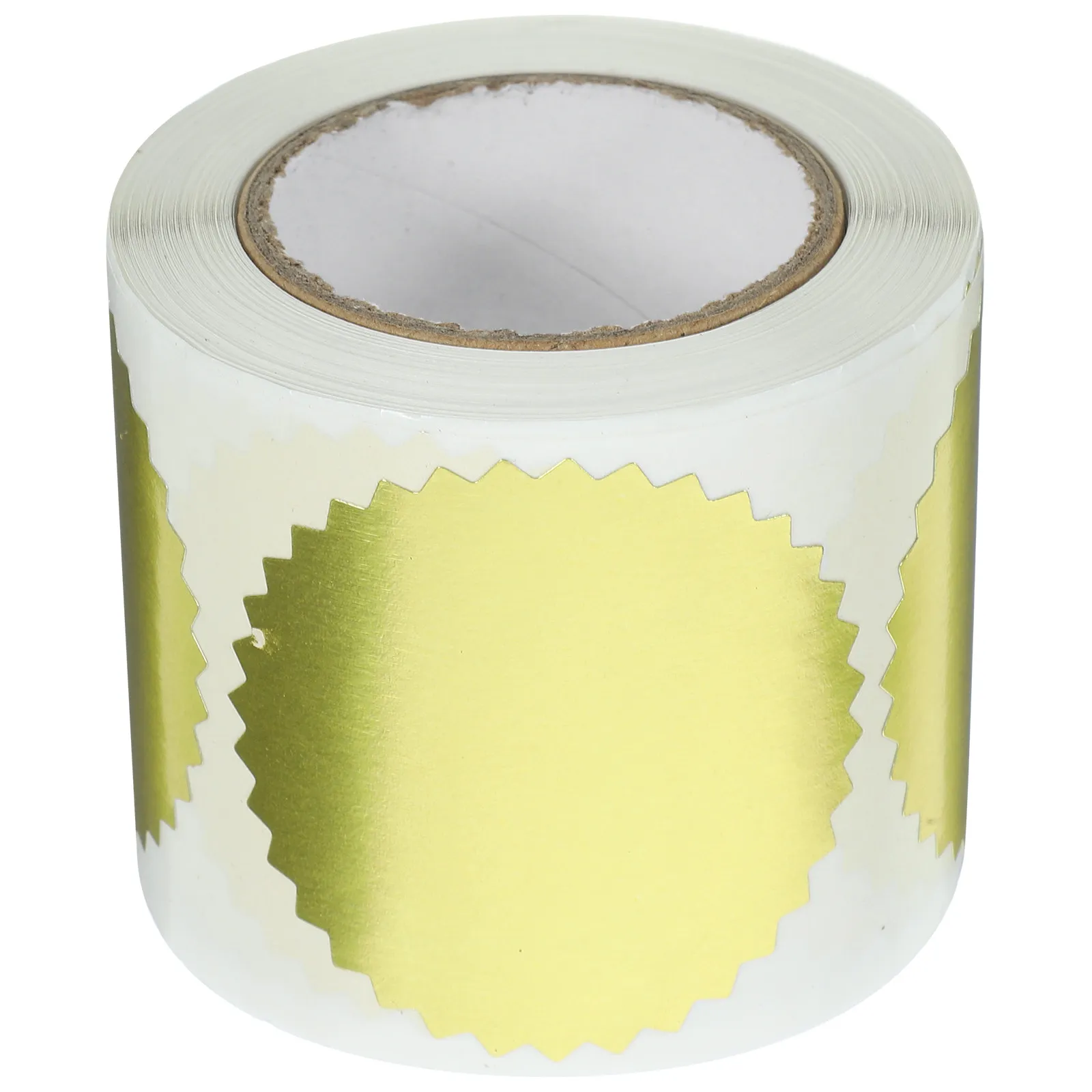 

1 Roll Blank Medals Sticker Paper Professional Look Graduation Employment Certificate Seals Stickers Diploma Medals Supplies