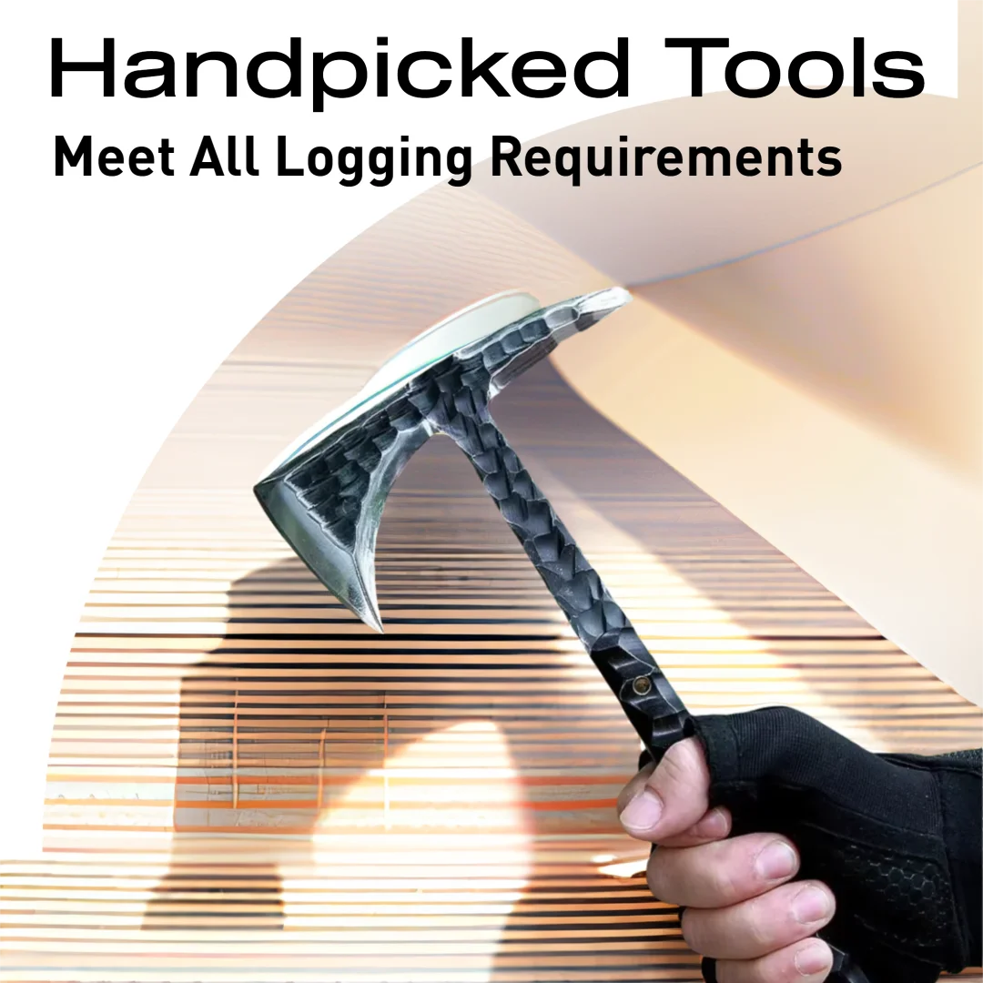 Heavy-Duty Tactical Forged Axe - Camping Essential for Wood Chopping, Bush Clearing, Survival & Self-Defense