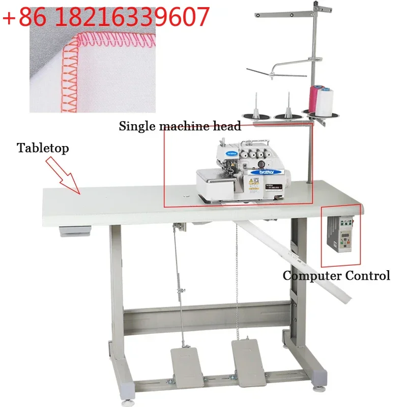YAO Super High Speed Overlock Sewing Machine,direct Drive Sewing Machine 3/4/5line Overedge Sewing Machine