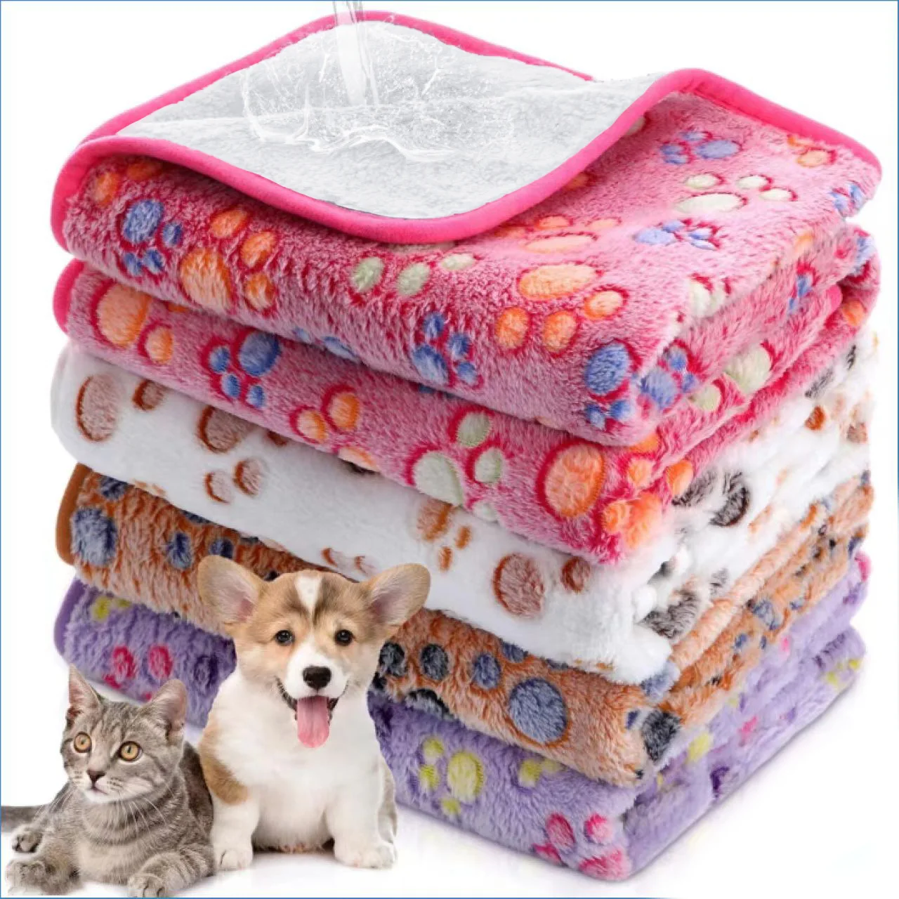 

Waterproof And Moisture Proof Pet Blanket Cuion for s And Dogs Small to Large Sizes Suitable for All Seasons