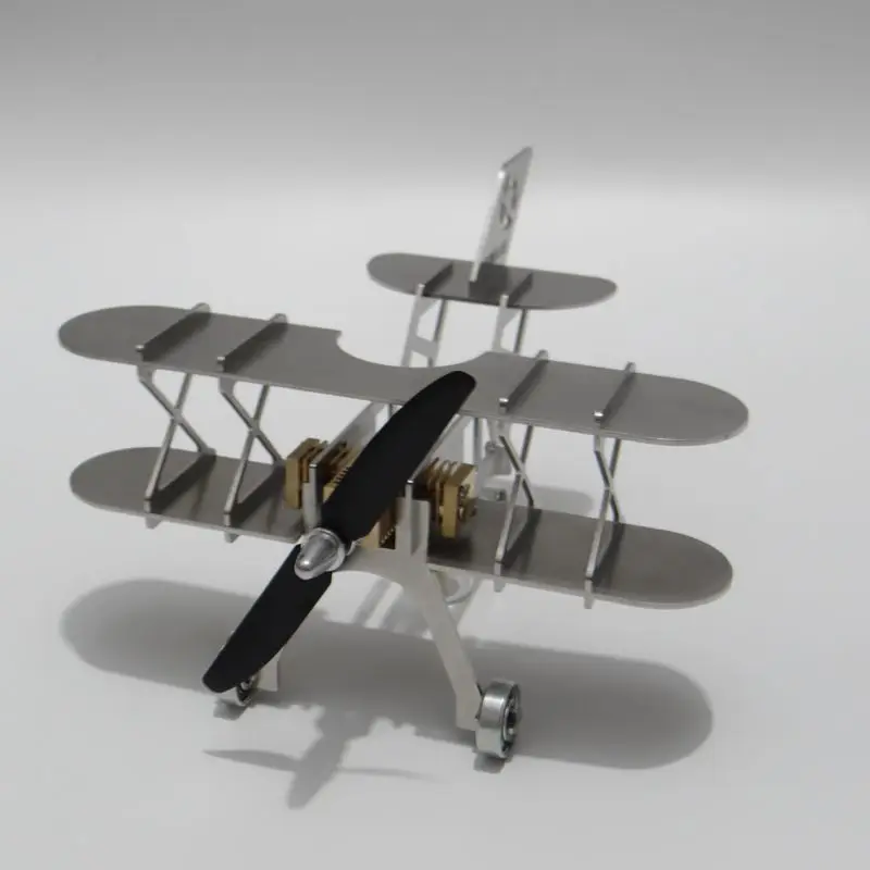 Aircraft Stirling Engine Model External Combustion Engine Micro Generator Steam Engine Aerospace Korean Model Mini Birthday Gift
