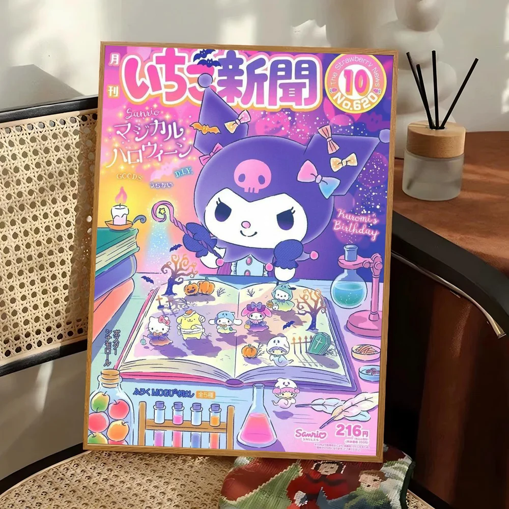 أمين H-Hello Cat ذاتية اللصق ملصق فني ريترو كرافت ورقة ملصق DIY غرفة بار مقهى ملصقات طلاء جدران