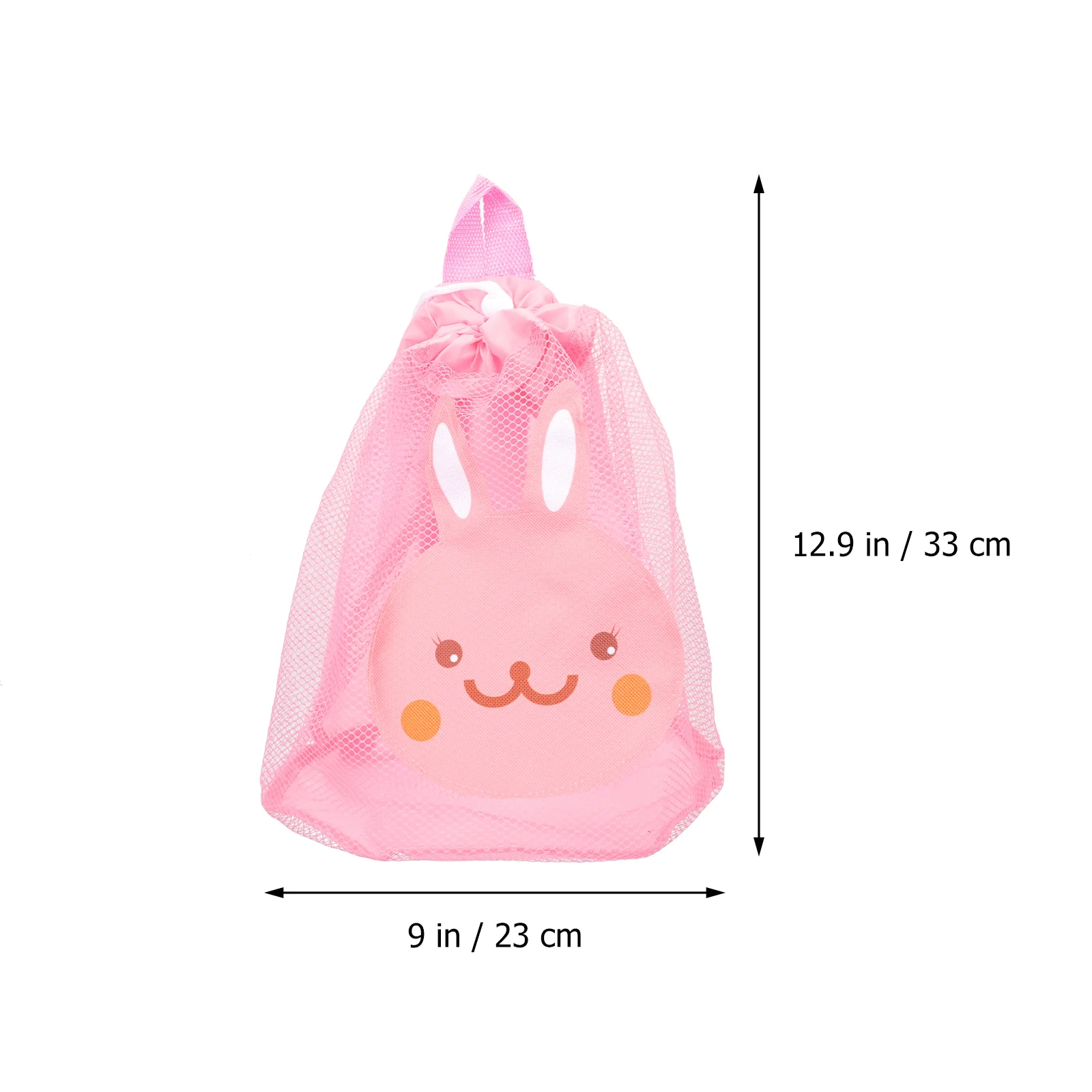 Sac de plage en maille, rangement, jouets pour bébés filles, enfants avec cordon de serrage, sacs de sable en Polyester