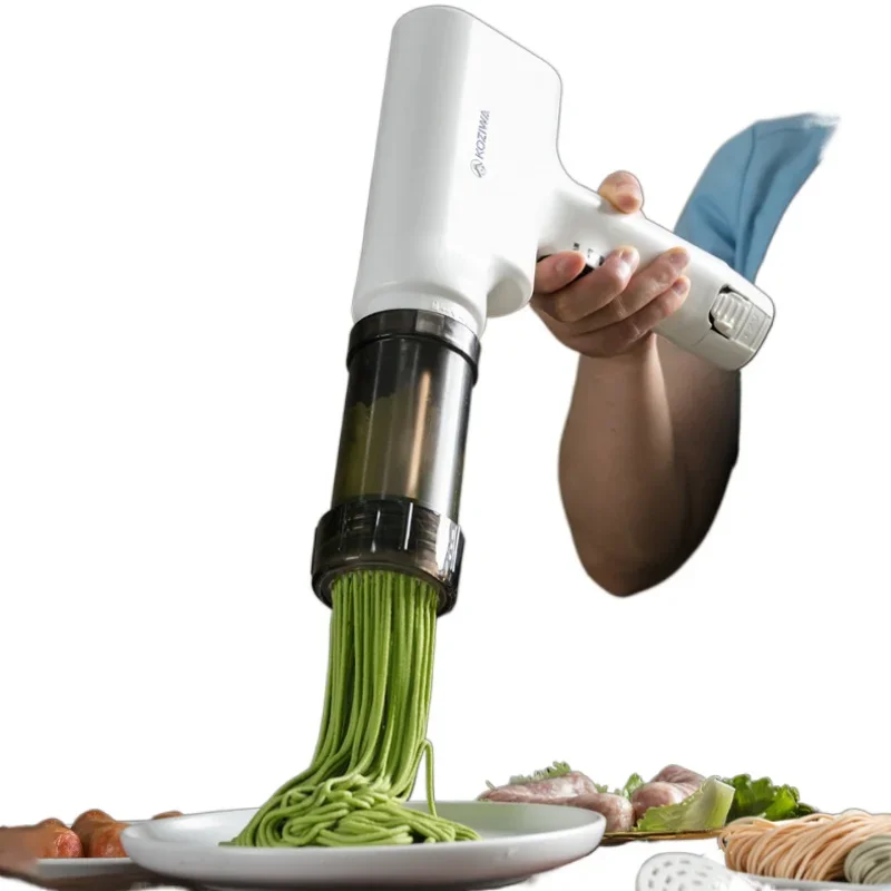 L Handheld Noodle Maker Automatic Household Small Noodle Press Noodle Gun Artifact Electric Sausage Stuffer pasta maker