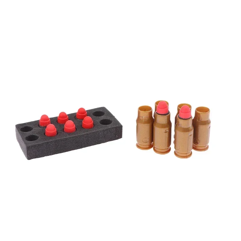 New Soft Bullet For Paintball/M1911/UPS/Desert Eagle Toy Gun 7mm Small Soft Bullet Cartridge Clip Accessories For Ejection Gun