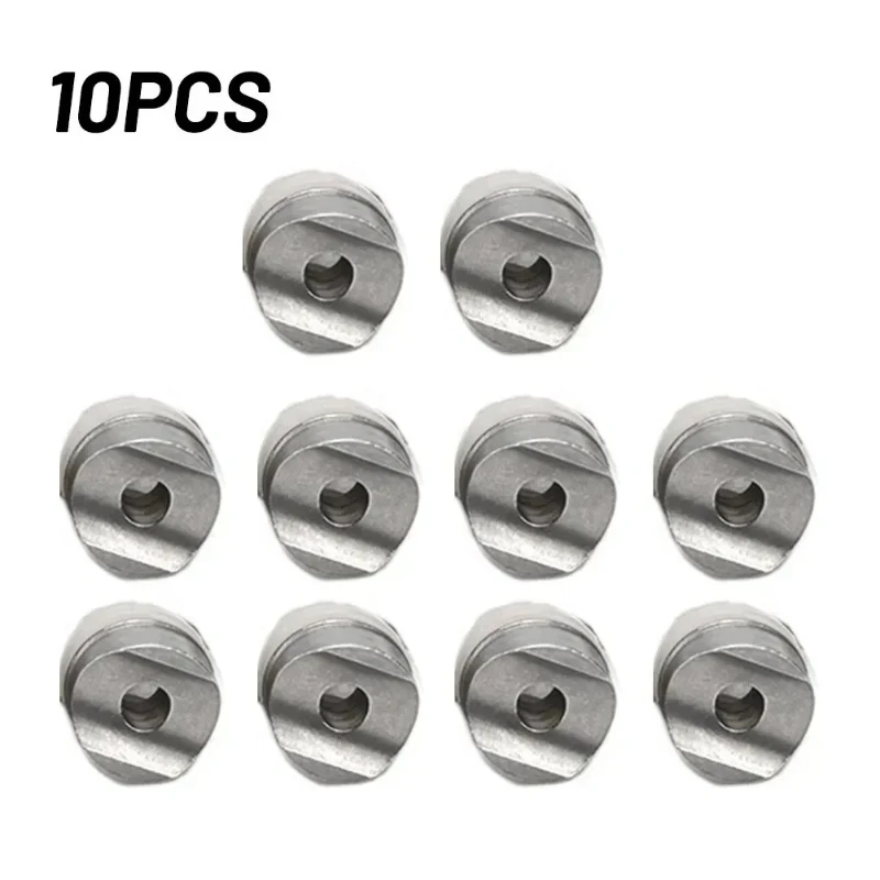 10PCS Seals Tip Gaskets For Airless Paint Spray Nozzle Gaskets Accessories Spare Parts Half Moon Pad Saddle Washer